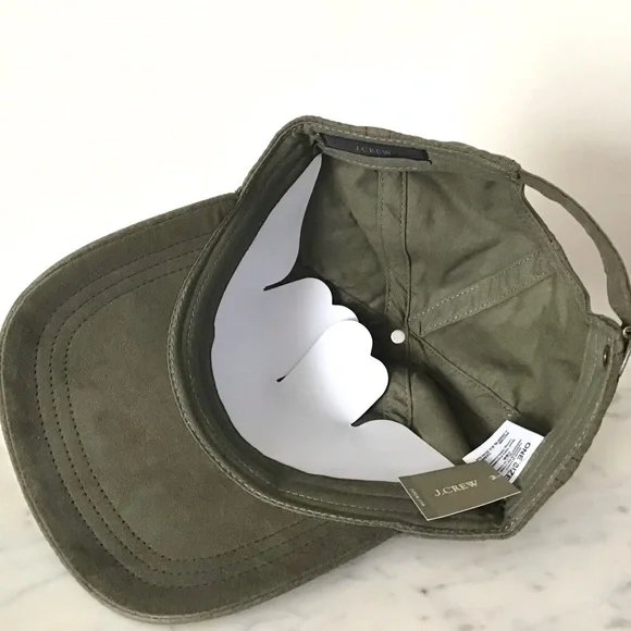 CREW Baseball Cap Hat In Warm Bayleaf New With Tag